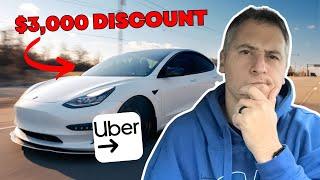 Uber Partners With Tesla To Offer Drivers $3000 Discount