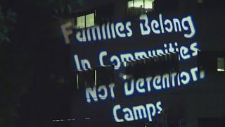 Anti-ICE protests escalate outside South Portland facility
