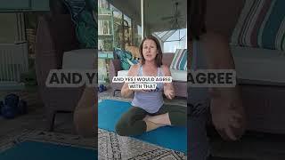 Focus on the WHOLE  body. #midlife #posturetips #mobility