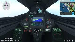 MSFS 2020 Darkstar from Los Angeles to San Diego (Crash, Emergency Landing on the Expressway)