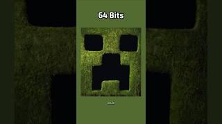 Minecraft Creeper in Movie 64bit 32bit 16bit 8bit 4bit 2bit 1bit