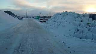 Вахта 2021 год. 39#й  рабочий день на двух месячной вахте в РосДорСтрой. ЯМАЛ.08.11.2021 год.