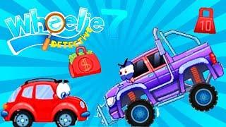 Красная Машинка ВИЛЛИ 7 Выпуск #2 ЗЛОДЕИ МОНСТР ТРАКИ игро Wheelie 7 car