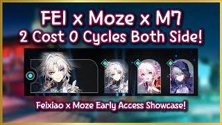 Feixiao Moze March7th Ultimate Follow-up! | 2 cost 0 Cycles MoC12 Both Side! | HSR Early Access!