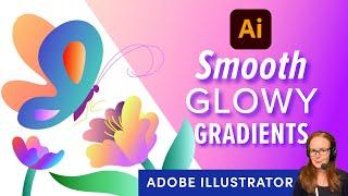 Master Smooth and Glowing Gradients in Adobe Illustrator