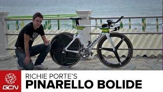 Richie Porte's Pinarello Bolide Time Trial Bike | Giro D'Italia 2015