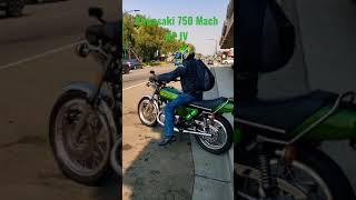 Kawasaki 750 Mach H2 IV | 3 Cylinder 2 Stroke #kawasaki #shorts #motorcycle