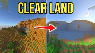 How to Clear/Destroy Land in Minecraft!