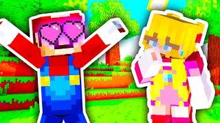 Mario And Princess Peach Play Minecraft #5