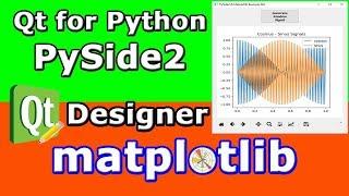 PySide2 (Qt for Python) Matplotlib Qt Designer