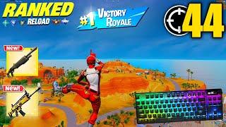 Apex Pro TKL ASMR  44 Kills Ranked Reload  Satisfying Keyboard OG Fortnite Reload 540 FPS 4K