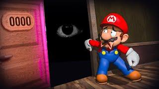 Mario Plays Roblox DOORS