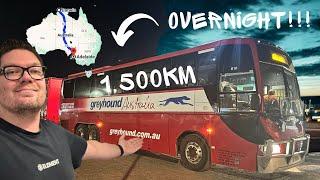 Taking a Greyhound BUS across AUSTRALIA - Alice Springs to Adelaide