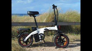 Vélo électrique pliable démo plus essais , mini bike DYU A5