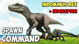 Indominus Rex ARK Survival Ascended Spawn COMMAND | How To Summon INDORAPTOR Code ASA