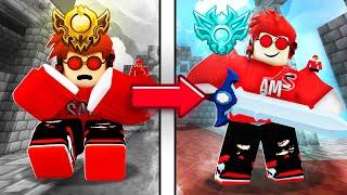 How I ESCAPED Gold Rank in Roblox Bedwars