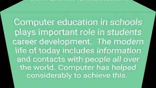 Computer Education