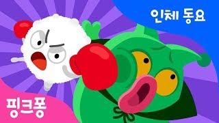 전쟁이다! 세균 vs 백혈구 | 인체 동요 | 바디송 | 인체과학 동요 | 핑크퐁! 인기동요