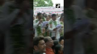 AIADMK leaders protest over inflation in Chennai