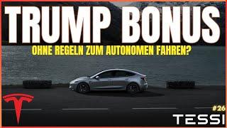 TESLA Trump BONUS - Ohne Regeln zum autonomen Fahren?