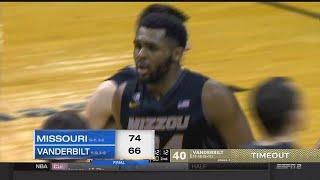 Porter scores 24, Missouri ends skid with win at Vanderbilt