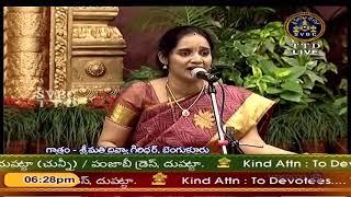 Vid Smt Divya Giridhar  @ NAADA NEERAJANA TTD  in Oct 2014