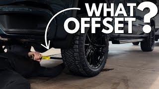 What Offsets Do We Use for Lifted Trucks?