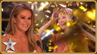 Amanda SURPRISES 11-year-old with Audition and a GOLDEN BUZZER | Auditions | BGT 2023