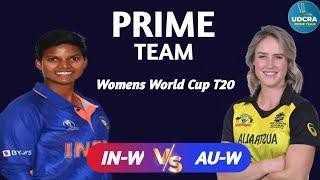 IN-W vs AU-W Fantasy Dream11 Prediction, IN-W vs AU-W 2024, IN-W vs AU-W Womens T20 Match Prediction