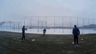 Учебно-тренировочное занятие вратарей 24.01.18 г. (3 Вр).