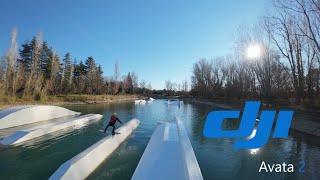 DJI Avata 2 FPV Progession - Wakeboard session