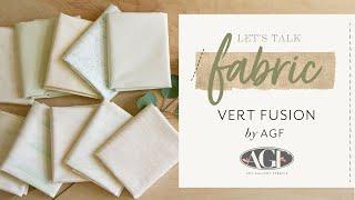Vert Fusion Fabrics - A New Take On Low-Volume Quilting Cotton Prints | Art Gallery Fabrics