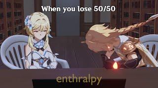 When you lose 50/50