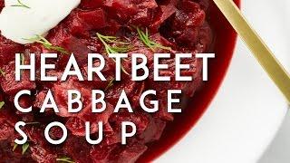 Hunky Heartbeet Cabbage Soup | Oh She Glows