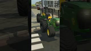 Jon Deer v/s Jon Deer tractor stunt amezing view #new green colour #trending #gaming #trend 3d games