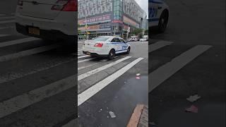 NYPD 26TH PCT Slicktop Passing By On West 125th Street In Harlem, Manhattan, New York City