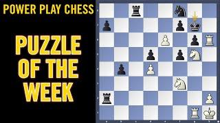 Chess puzzle of the week - White to play, Shawn Rodrigue Lemieux vs Vyom Vidyarthi, Casablanca 2023