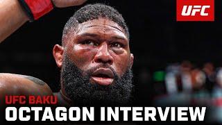 Curtis Blaydes Octagon Interview | UFC Baku
