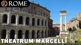 Rome guided tour  Theatrum Marcelli - Theatre of Marcellus [4K Ultra HD]