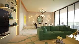 Emerald Elegance: A Luxurious Green Oasis