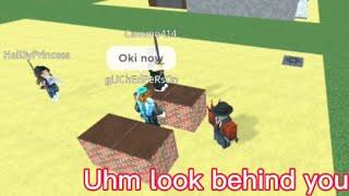 How to be invincible roblox - build and battle (funny￼video)