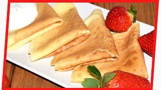  Cómo hacer MASA de CREPES para 1 persona  Fácil y Rápido con 3 Ingredientes