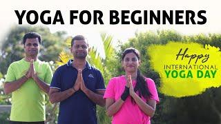 Simple & Effective Yoga for Complete Beginners | Yoga For Cure |