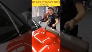 Pregnant Cars: The Strange Chinese Craze #shorts #short