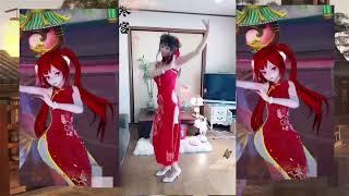 抖音嫦娥仙子，抖音小仙女舞蹈花容月貌寒月公主嫦娥来自未来的飞天小仙女发来贺电佳澄，魔幻月球七彩玉兔我是宇宙小仙女有没有甜到你心里