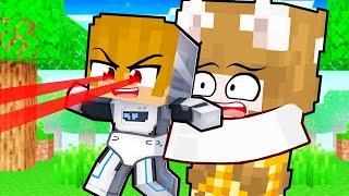 Adopted as Baby ROBOT in Minecraft… (Tagalog)