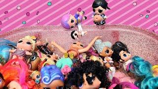 ALL LOL SURPRISE DOLLS SAVE BABY WEDNESDAY! Barbie dolls and LOL funny cartoons DARINELKA