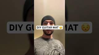 DIY Guitar Mat #guitar