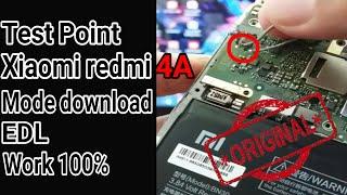 How to Test Point Xiaomi Redmi 4a no EDL mode unbrick hardbrick (Tested Work 100%)