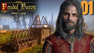 Wir gründen eine Stadt im Mittelalter! | Feudal Baron: King's Land (01)